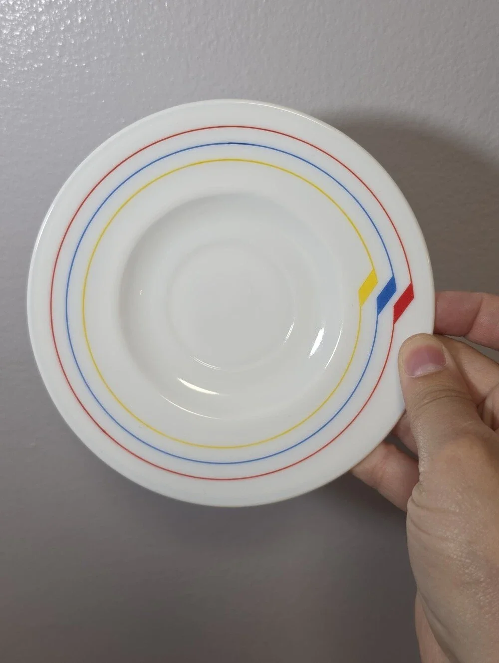 Vintage 80's Harmonia Spain Rondo Saucer Plates Replacements Set of 3 RARE